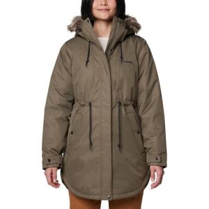 Columbia Womens Suttle Mountain II Mid Insulated Jacket(Stone Green)