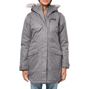 Columbia Women’s Suttle Mountain Long Insulated Jacket, 2024 City Grey, Large