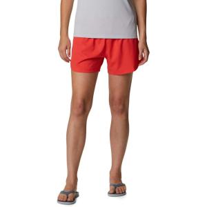 Columbia Women’s Tamiami Pull-on Short(Red Hibiscus)