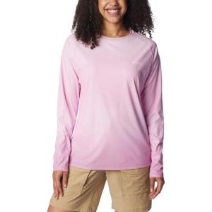 Columbia Womens Tidal Deflector Long Sleeve(Bright Lavender)