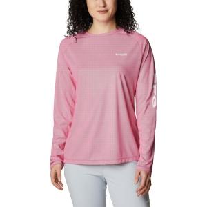 Columbia Womens Tidal Deflector Long Sleeve(Cactus Pink)