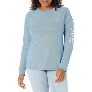 Columbia Womens Tidal Deflector Long Sleeve(Deep Marine)