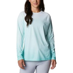 Columbia Womens Tidal Deflector Long Sleeve(Dolphin Gradient)