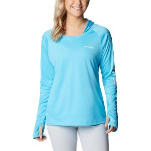 Columbia Women’s Tidal Tee Hoodie(Atoll/White Logo)