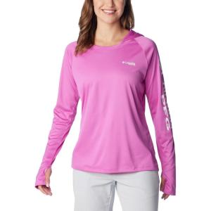 Columbia Women’s Tidal Tee Hoodie(Bright Lavender/White Logo)
