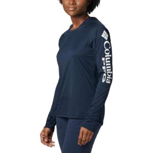 Columbia Women’s Tidal Tee Hoodie(Collegiate Navy/White Logo)