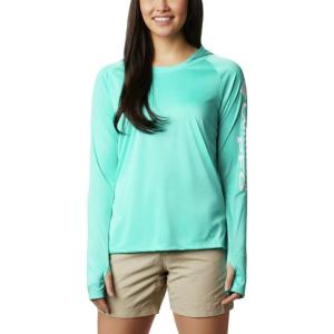 Columbia Women’s Tidal Tee Hoodie(Dolphin/White Logo)