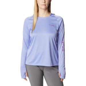 Columbia Women’s Tidal Tee Hoodie(Fairytale/Berry Jam Logo)