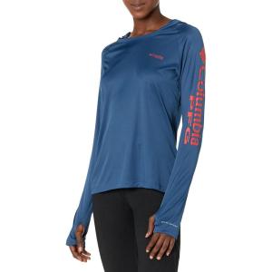 Columbia Women’s Tidal Tee Hoodie(Harbor Blue/King Crab Logo)