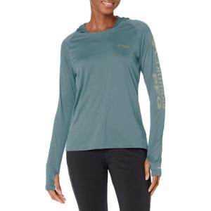 Columbia Women’s Tidal Tee Hoodie(Metal/Safari Logo)