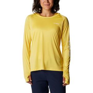 Columbia Women’s Tidal Tee Hoodie(Sun Glow/White Logo)