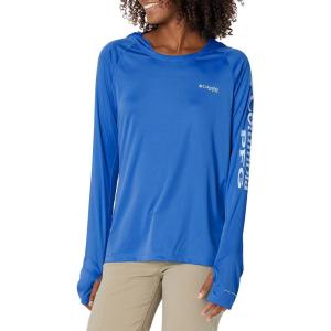 Columbia Women’s Tidal Tee Hoodie(Tanzanite/White Logo)