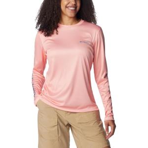 Columbia Womens Tidal Tee PFG Sun Up(Tiki Pink/Quit Wishin)