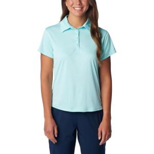 Columbia Womens Tidal Tee Short Sleeve Polo(Gulf Stream)