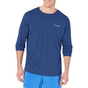 Columbia mens Pfg Zero Rules Long Sleeve Shirt(Carbon)
