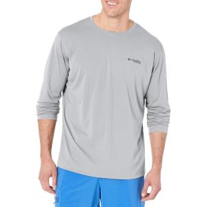 Columbia mens Pfg Zero Rules Long Sleeve Shirt(Cool Grey)