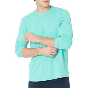 Columbia mens Pfg Zero Rules Long Sleeve Shirt(Dolphin)