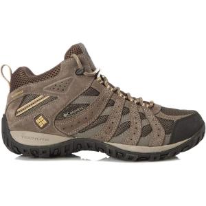Columbia mens Redmond Mid Waterproof(Cordovan  Dark Banana)