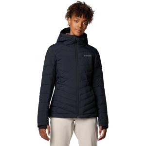 Columbia womens Joy Peak Ii Hooded Jacket(Black)