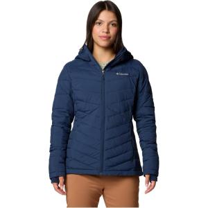 Columbia womens Joy Peak Ii Hooded Jacket(Collegiate Navy)