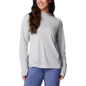 Columbia womens Pfg Solar Stream Elite Hoodie(Cirrus Grey)