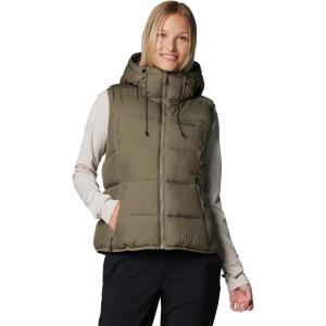Columbia womens Pike Lake II Insulated Vest(Stone Green)