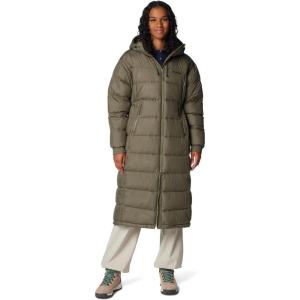 Columbia womens Pike Lake Ii Long Jacket(Stone Green)