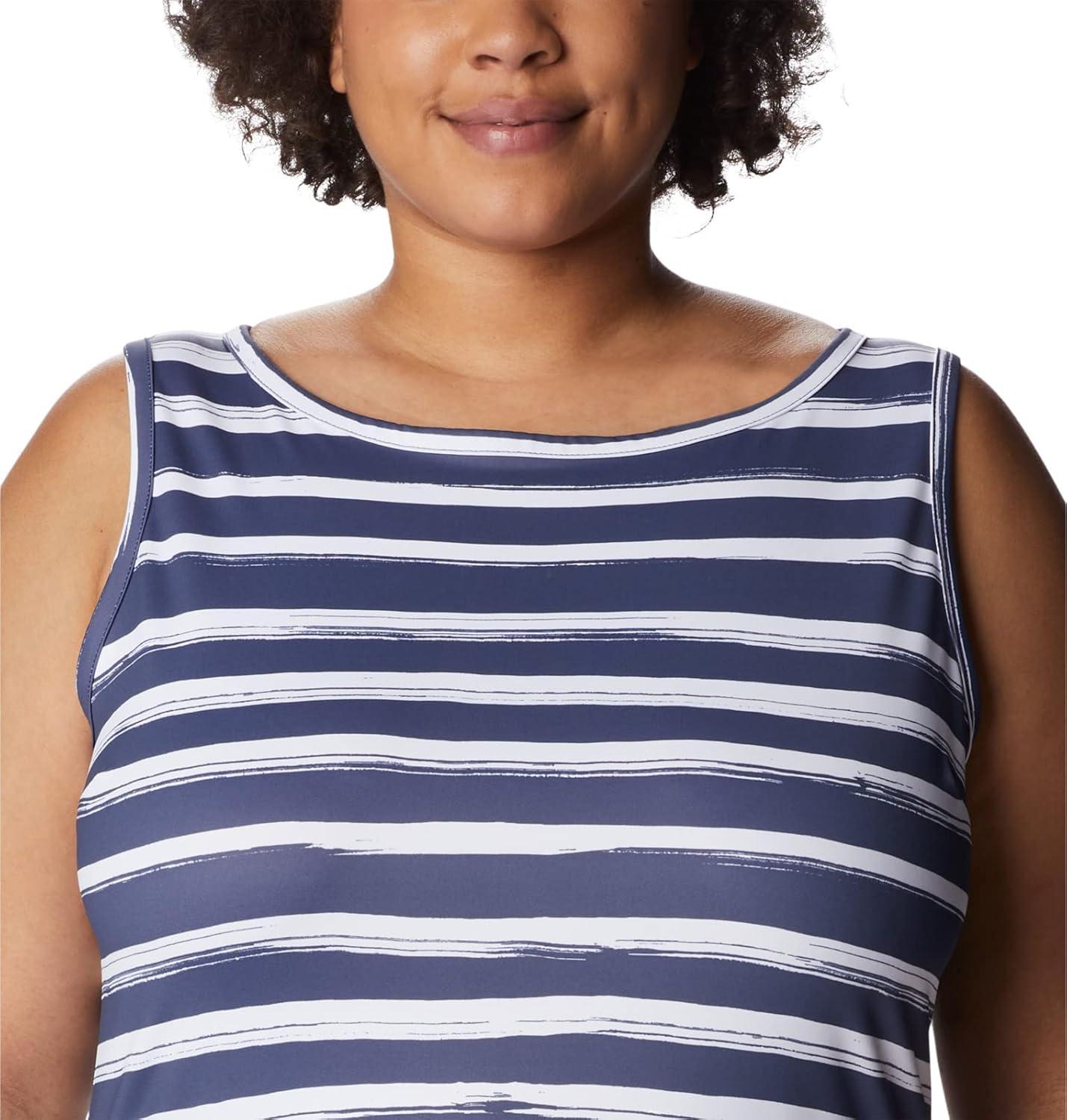 imageColumbia Chill River Printed DressNocturnal Brush Stripe