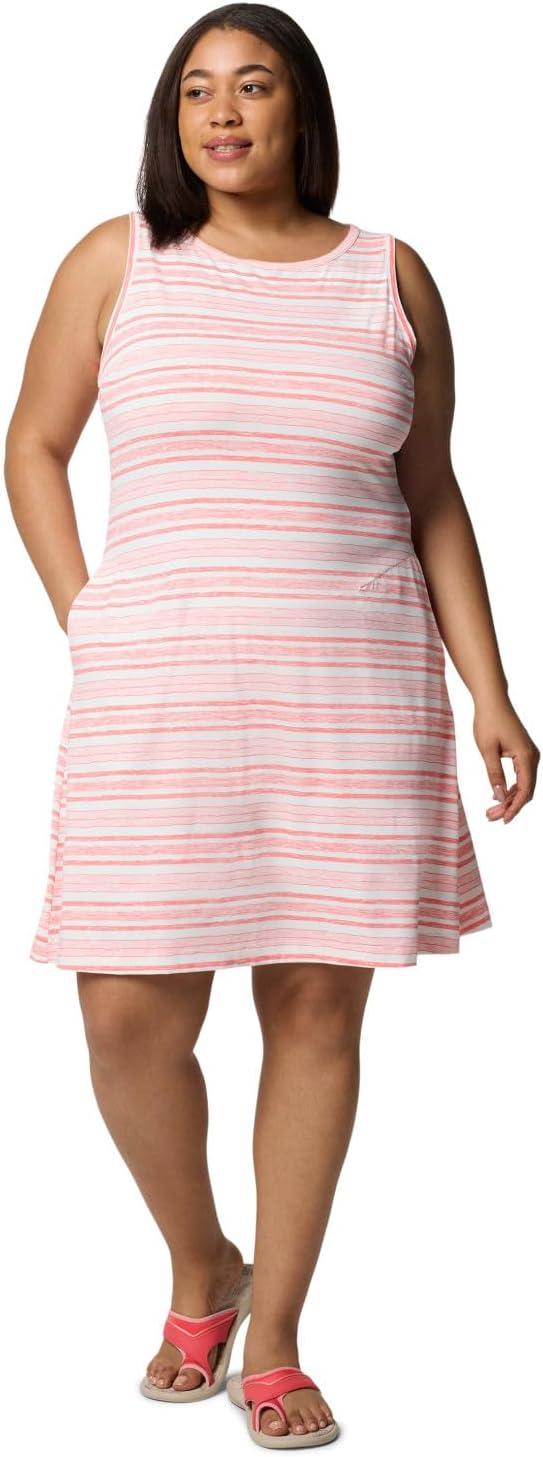 imageColumbia Chill River Printed DressPink Sand Spaced Stripe