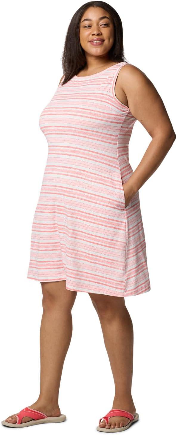 imageColumbia Chill River Printed DressPink Sand Spaced Stripe