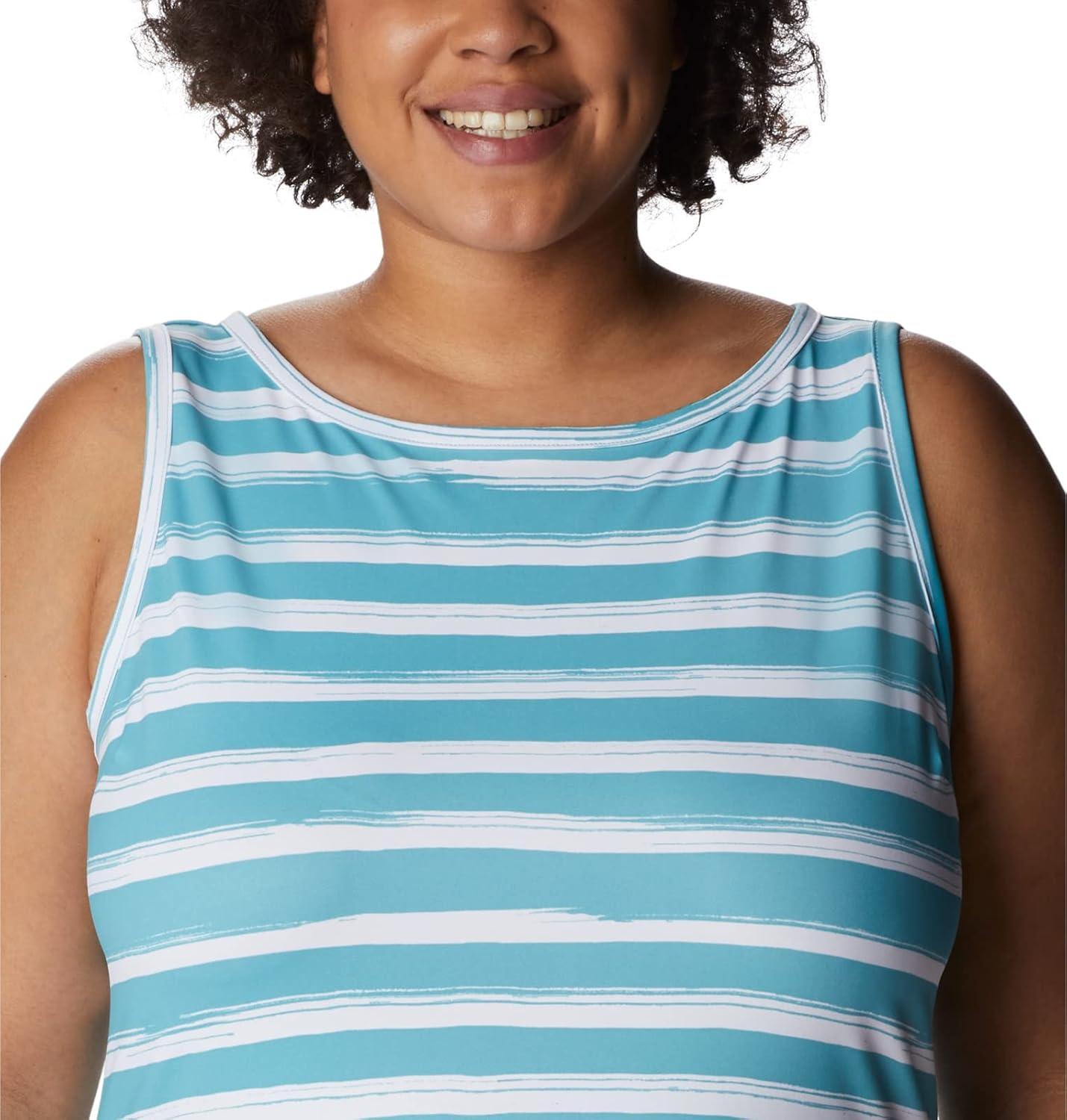 imageColumbia Chill River Printed DressSea Wave Brush Stripe