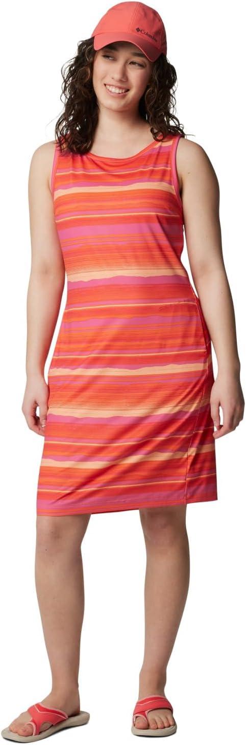 imageColumbia Chill River Printed DressSunset OrangeHorizons Stripe