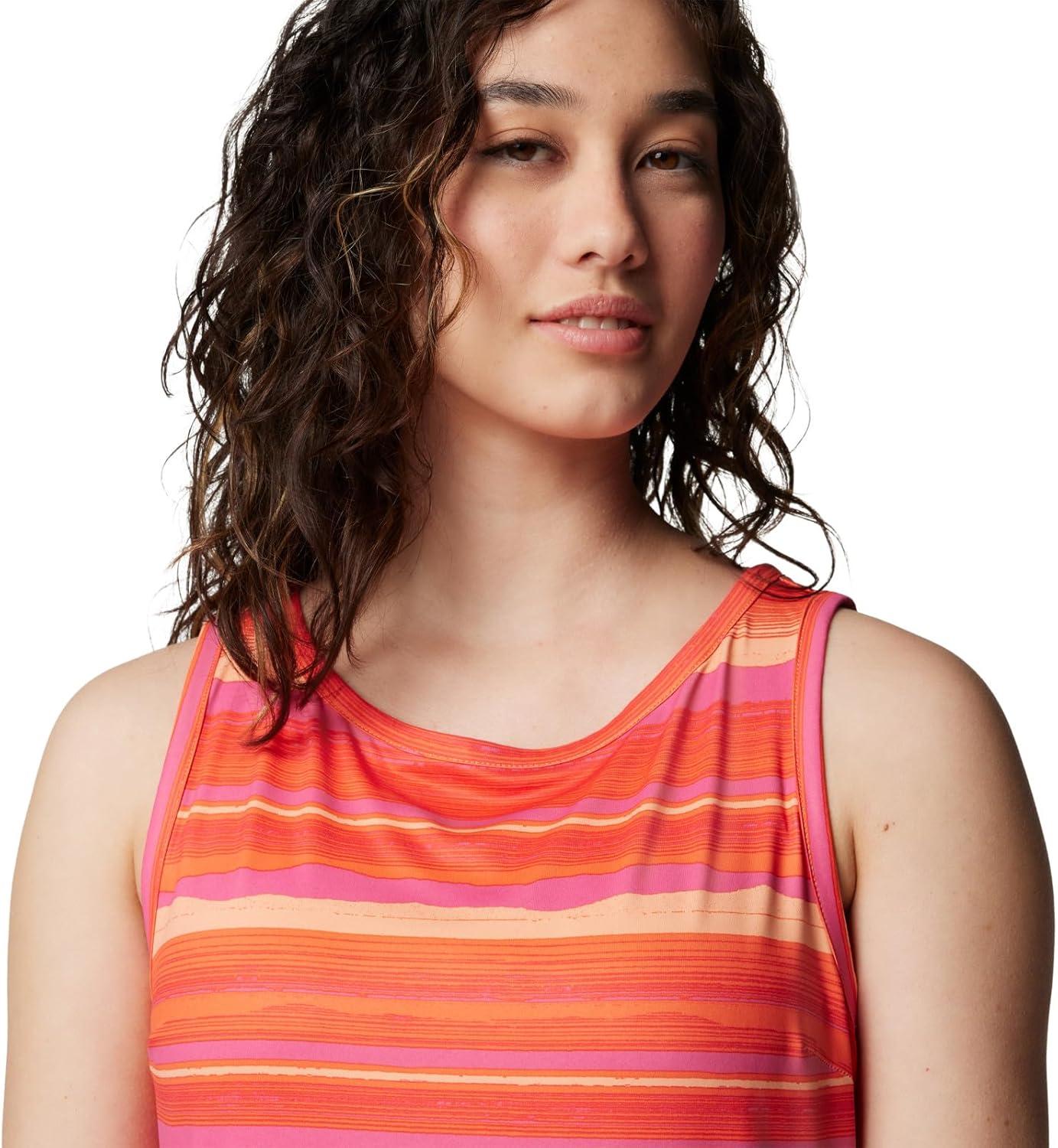 imageColumbia Chill River Printed DressSunset OrangeHorizons Stripe