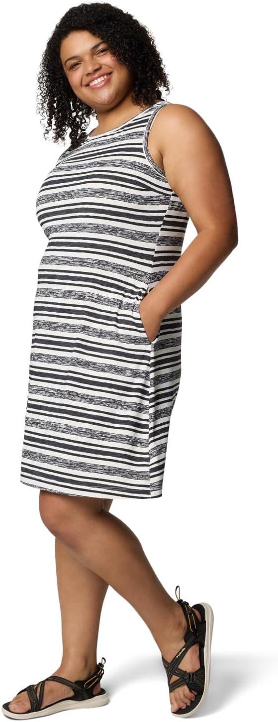 imageColumbia Chill River Printed DressWhite Spaced Stripe