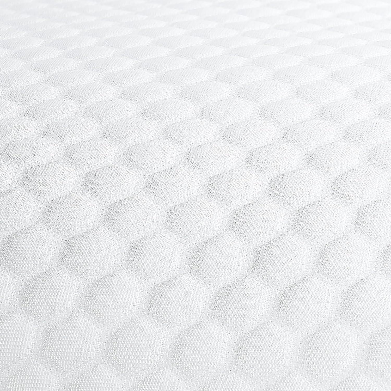 imageColumbia Comfort Ice Fiber Side Sleeper Down Alternative Bed Pillow with Polyester Fiberfill Supportive Cooling Double Sided Breathable Cover Back ampamp Stomach Sleeper StandardQueen Pack of 1Side Sleeper