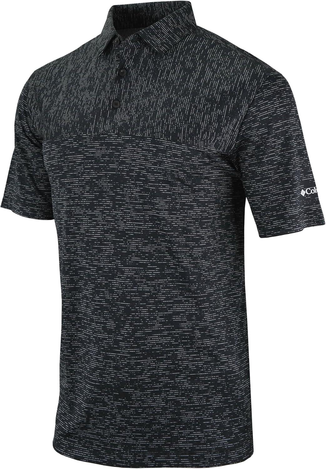 imageColumbia Golf Mens OmniWick Heading Out PoloBlack