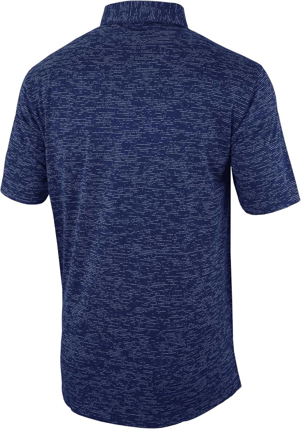 imageColumbia Golf Mens OmniWick Heading Out PoloCollegiate Navy