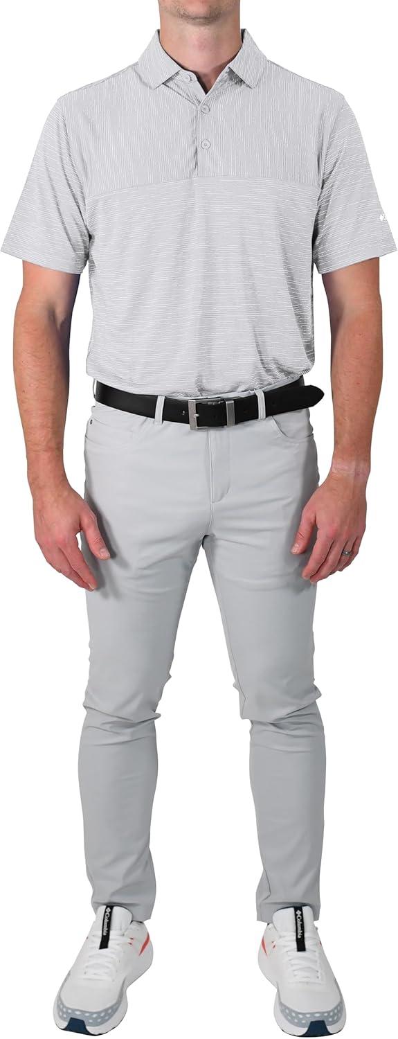 imageColumbia Golf Mens OmniWick Heading Out PoloCool Grey
