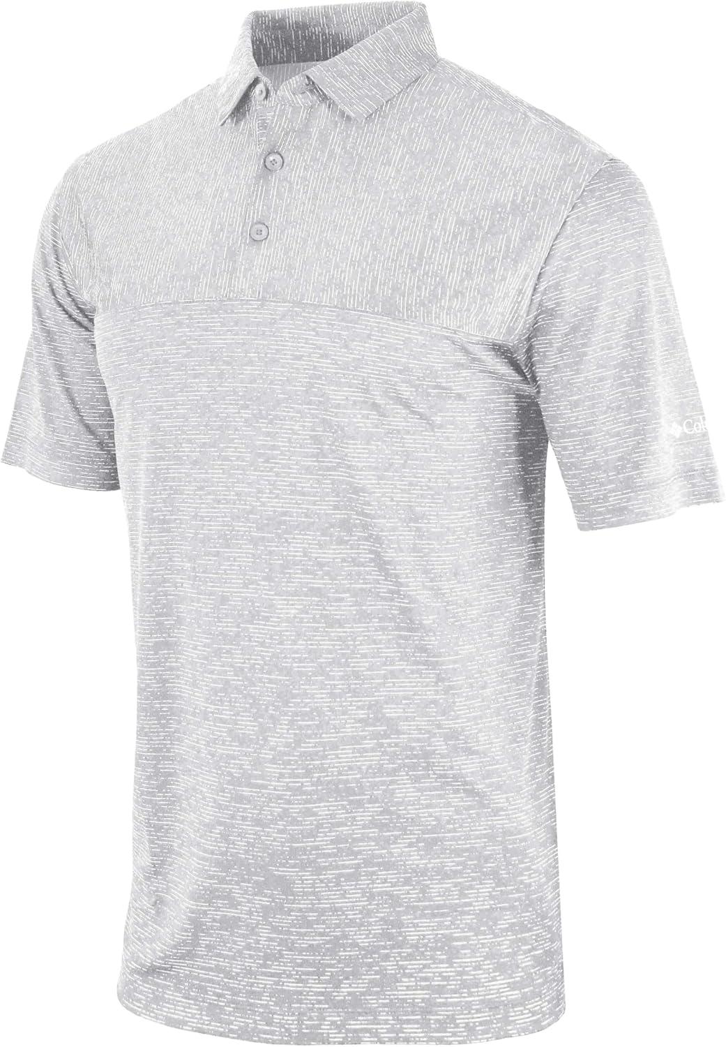 imageColumbia Golf Mens OmniWick Heading Out PoloCool Grey