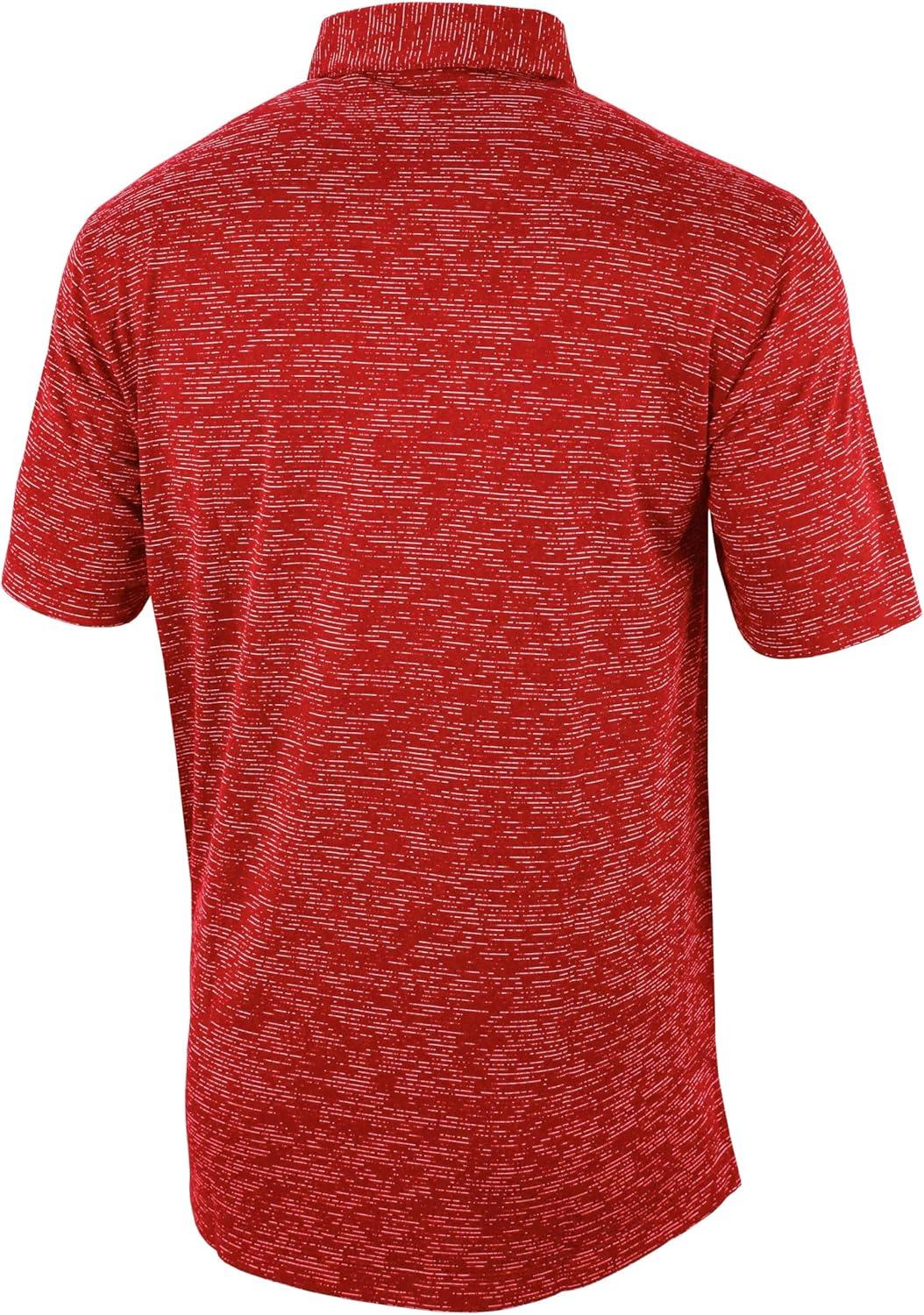 imageColumbia Golf Mens OmniWick Heading Out PoloIntense Red