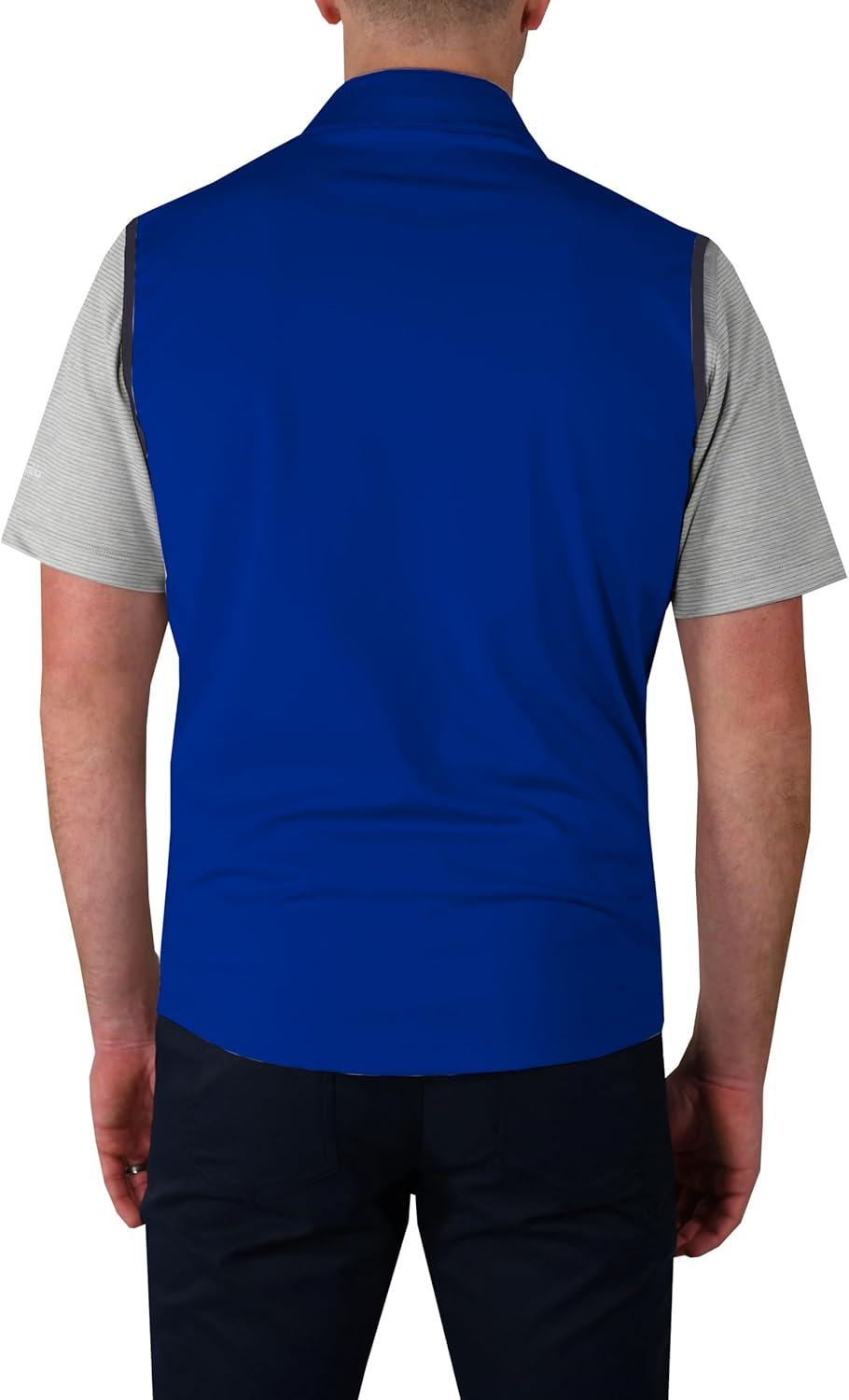 imageColumbia Golf Mens OmniWick In The Element Full Zip VestAzul