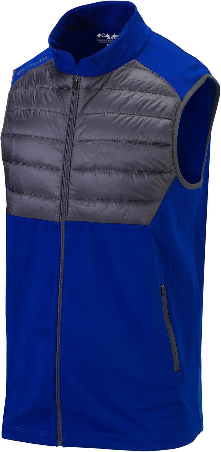 imageColumbia Golf Mens OmniWick In The Element Full Zip VestAzul