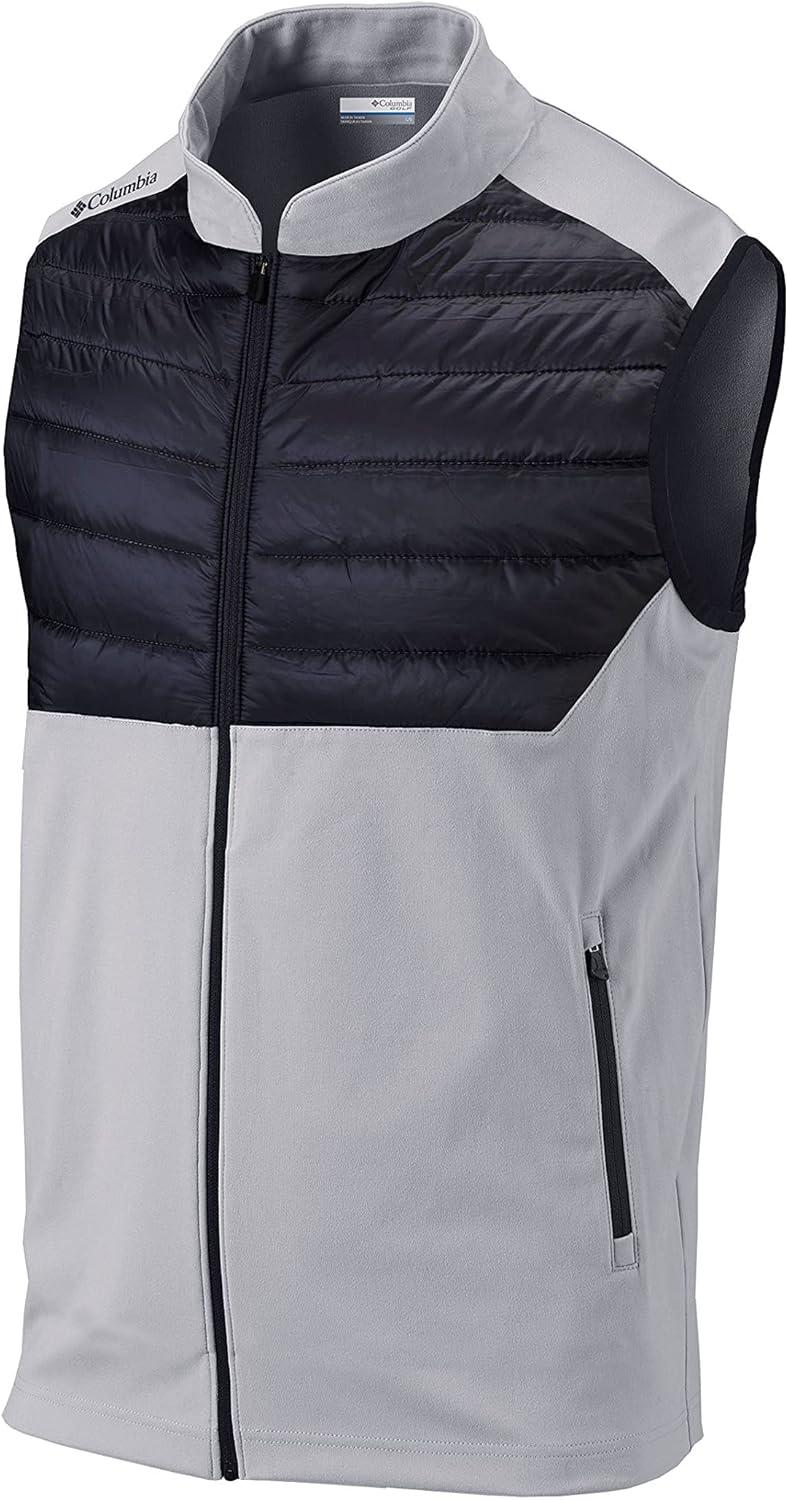 imageColumbia Golf Mens OmniWick In The Element Full Zip VestCool Grey
