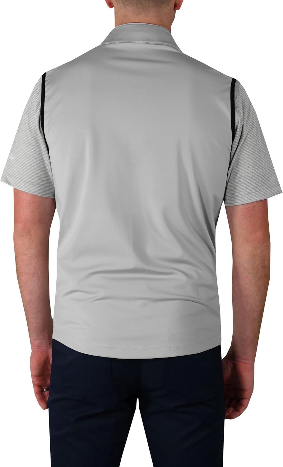 imageColumbia Golf Mens OmniWick In The Element Full Zip VestCool Grey