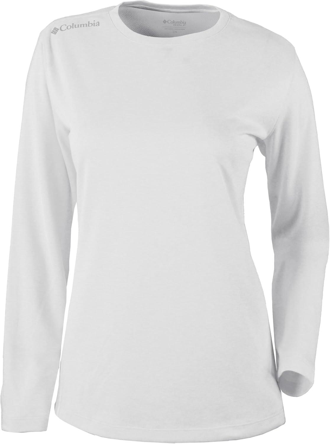 imageColumbia Golf Womens OmniWick Shotgun Long SleeveWhite