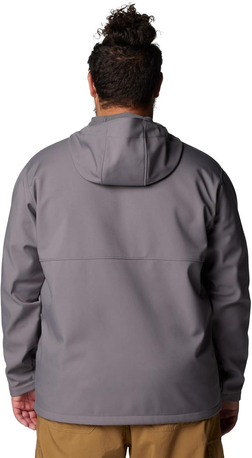 imageColumbia Mens Ascender II Hooded Softshell Rain JacketCity Grey
