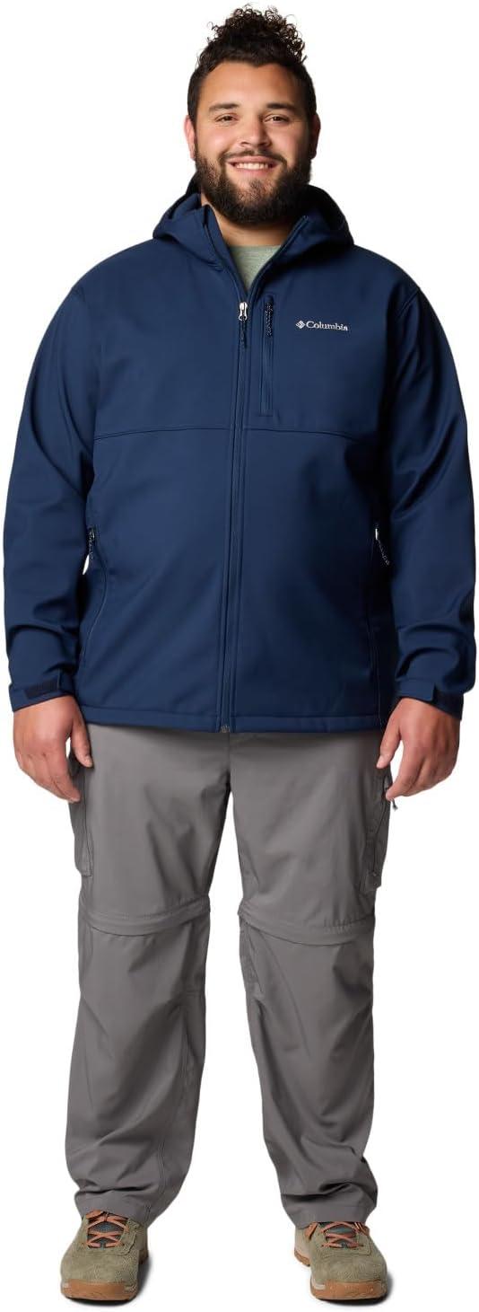 imageColumbia Mens Ascender II Hooded Softshell Rain JacketCollegiate Navy