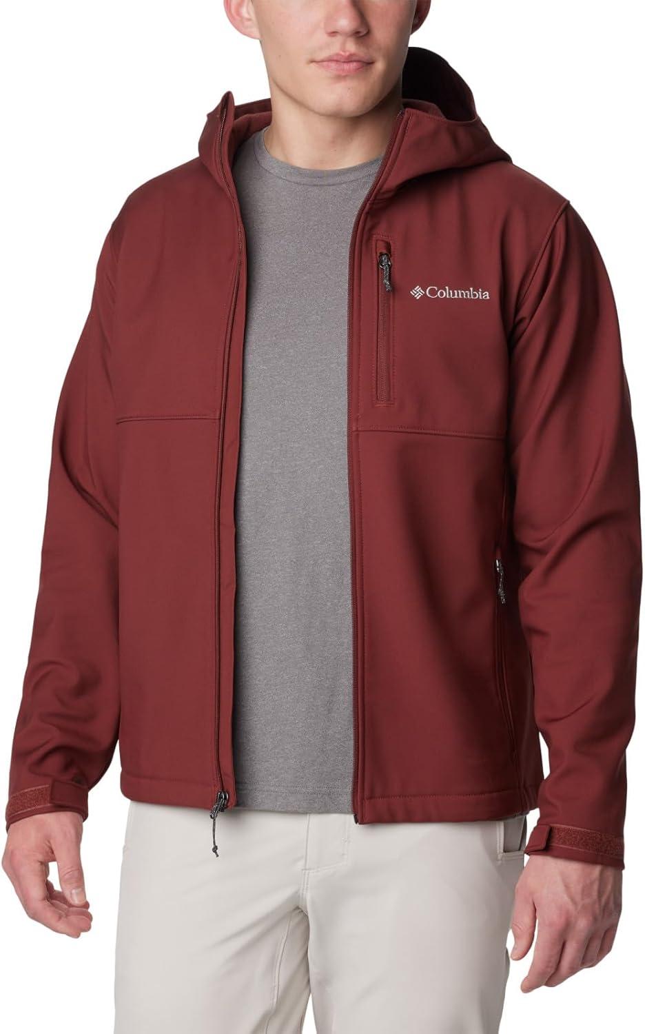 imageColumbia Mens Ascender II Hooded Softshell Rain JacketSpice