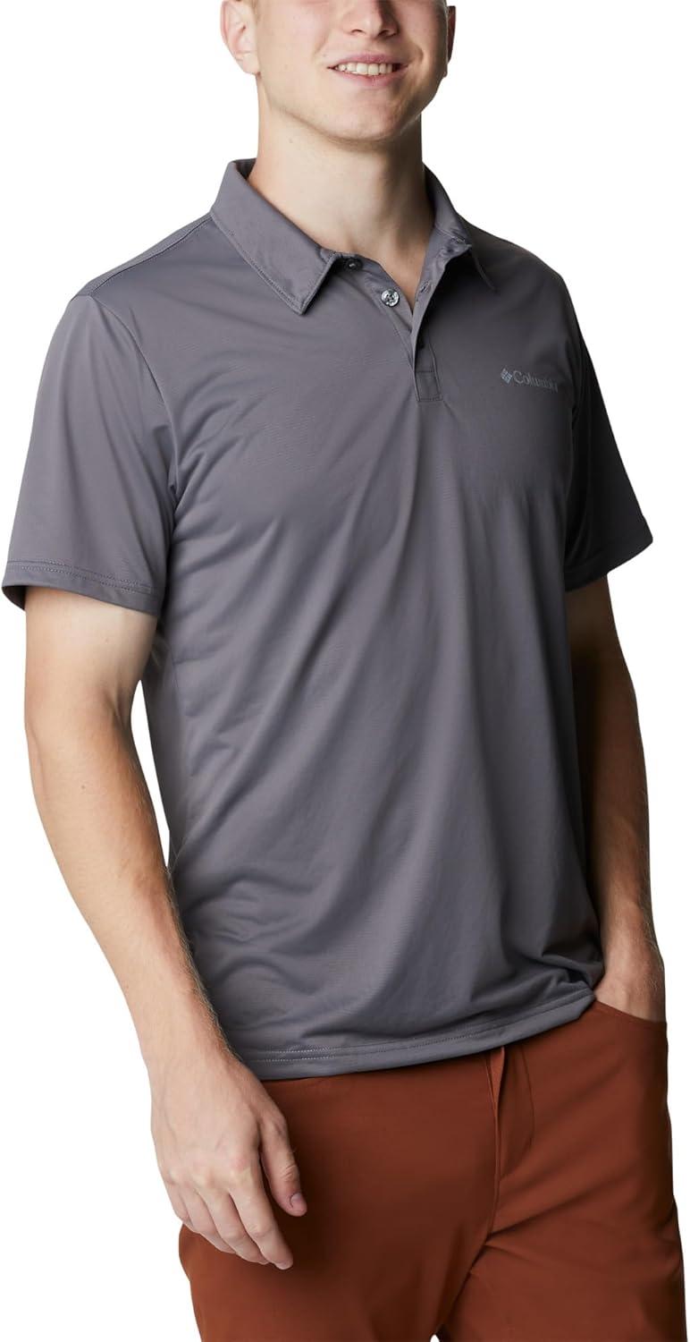imageColumbia Mens Columbia Hike PoloHiking ShirtCity Grey