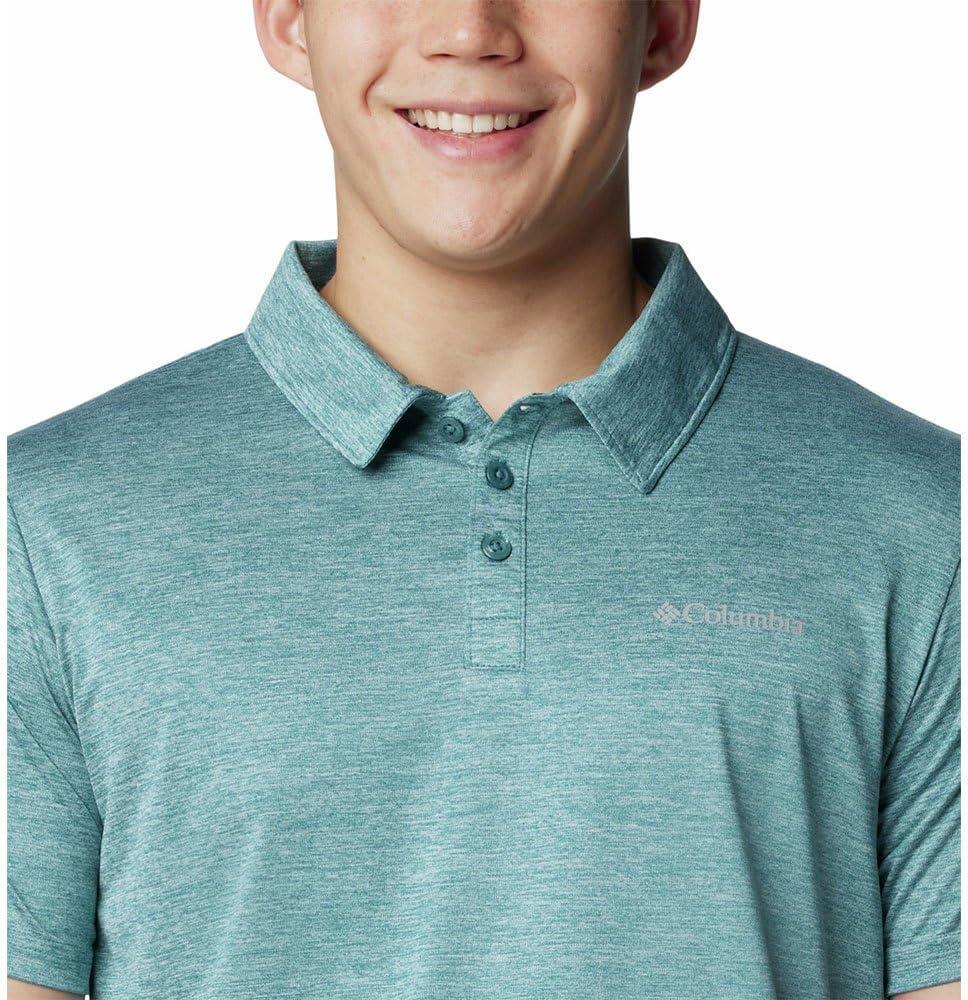 imageColumbia Mens Columbia Hike PoloHiking ShirtCloudburst Heather